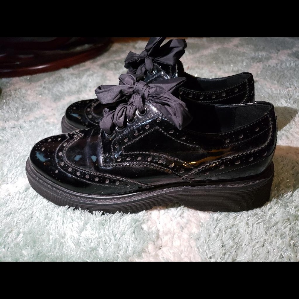 Black Prada Baroque Shoes